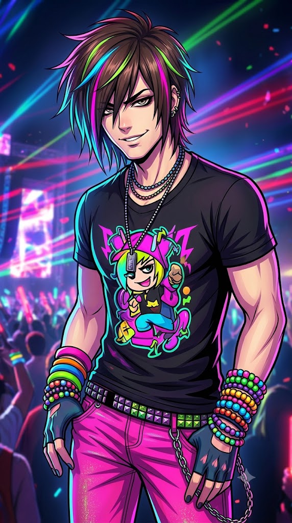 Cover art for I Swapped Kandi & Found a Boyfriend, a 2010 s scenario on AI Dungeon