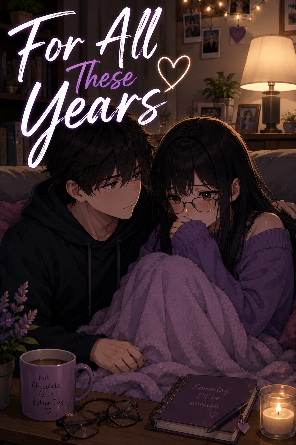 Cover art for For All These Years, a romance scenario on AI Dungeon