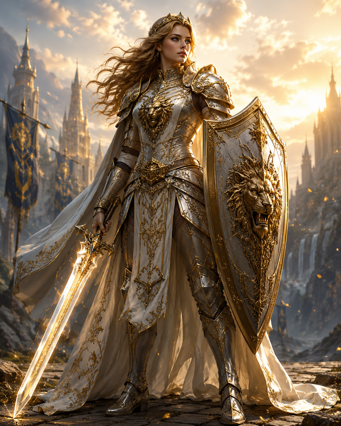Cover art for The Last Immortal, a fantasy scenario on AI Dungeon