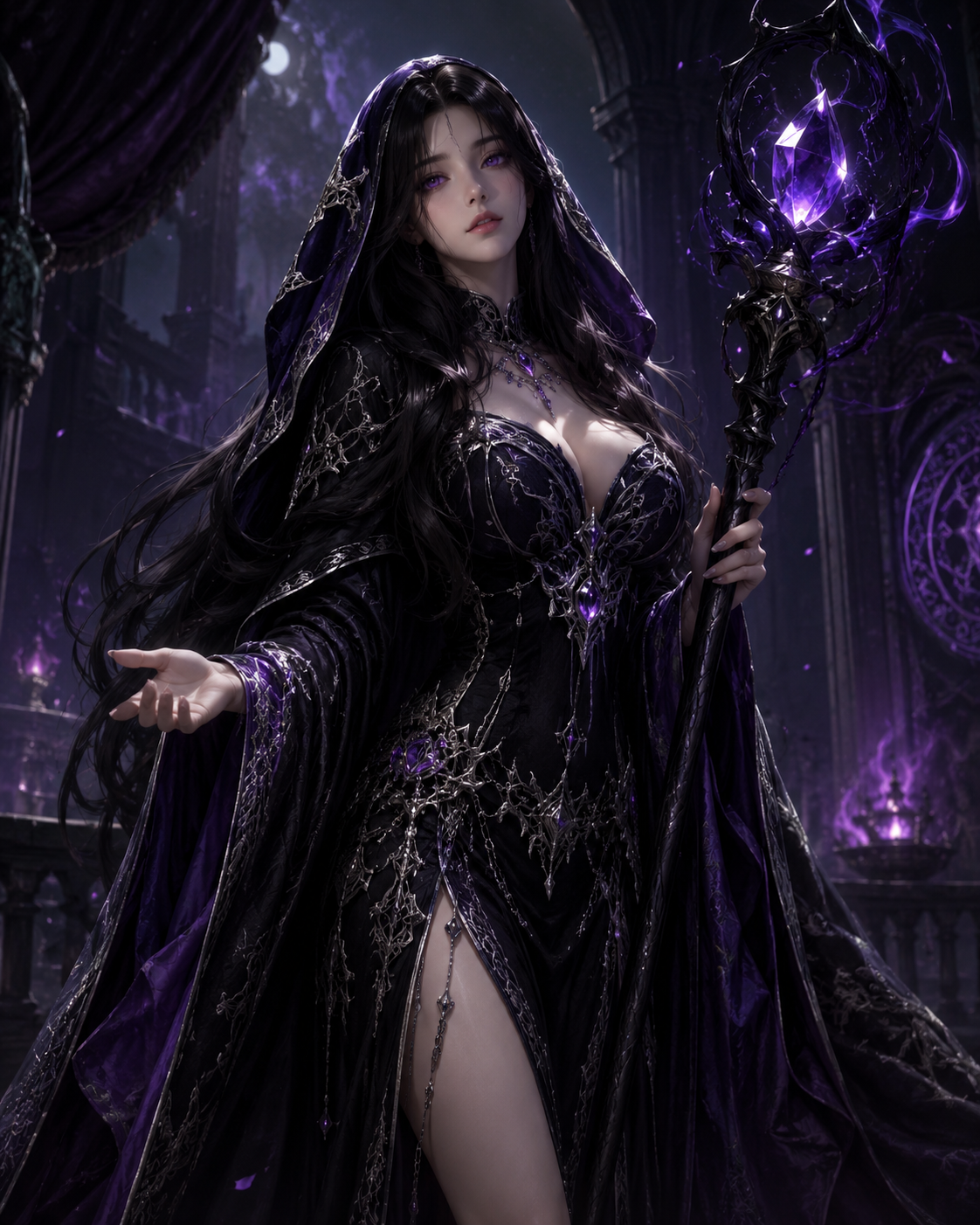Cover art for Shadow Mage Sub, a sub scenario on AI Dungeon
