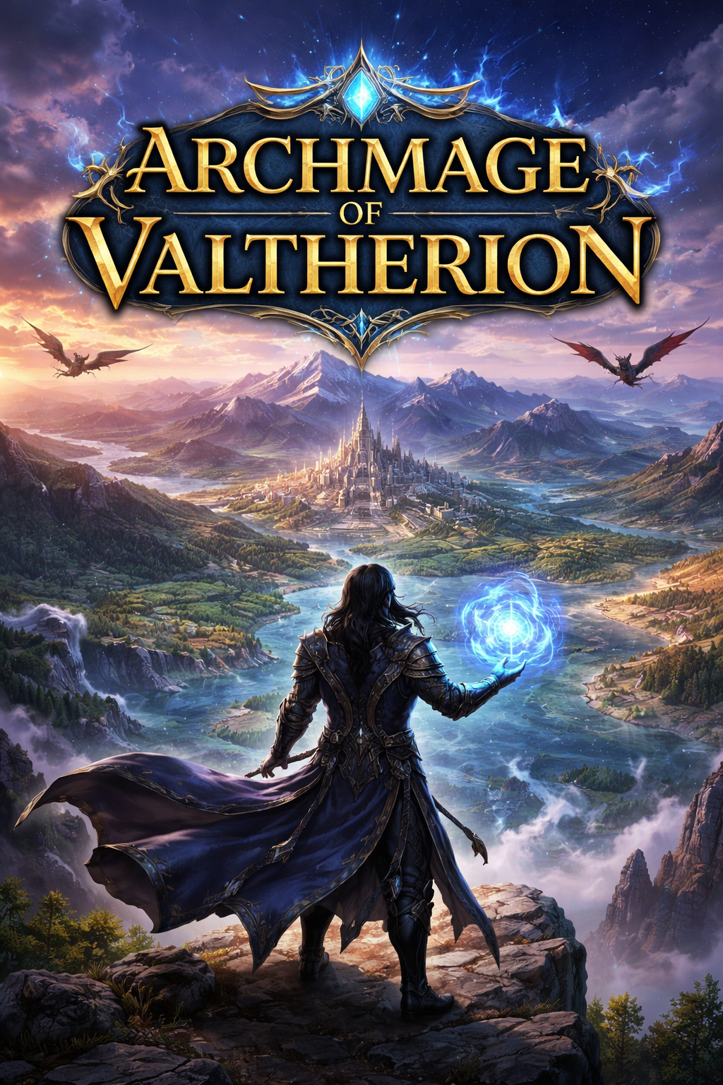 Cover art for From F-Rank to Throne., a fantasy scenario on AI Dungeon