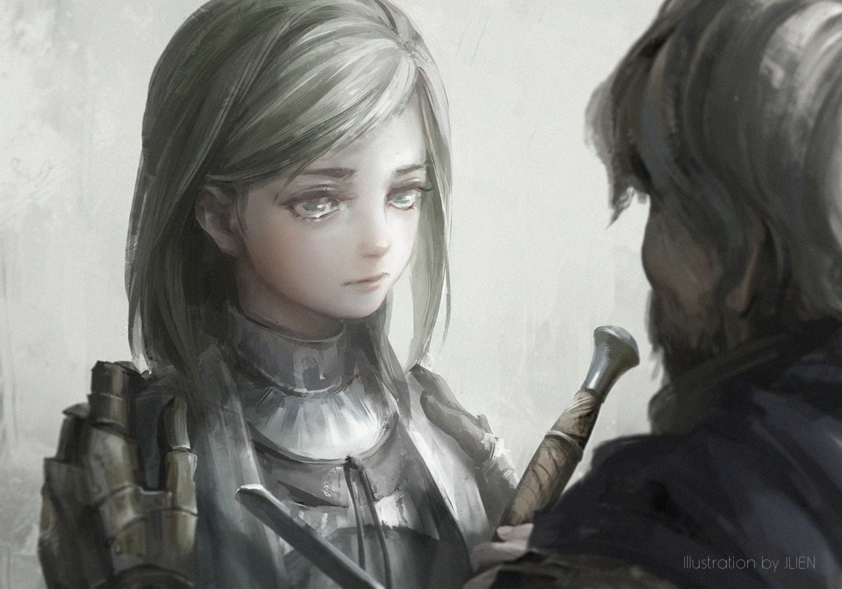 Cover art for The Child Knights, a fantasy scenario on AI Dungeon