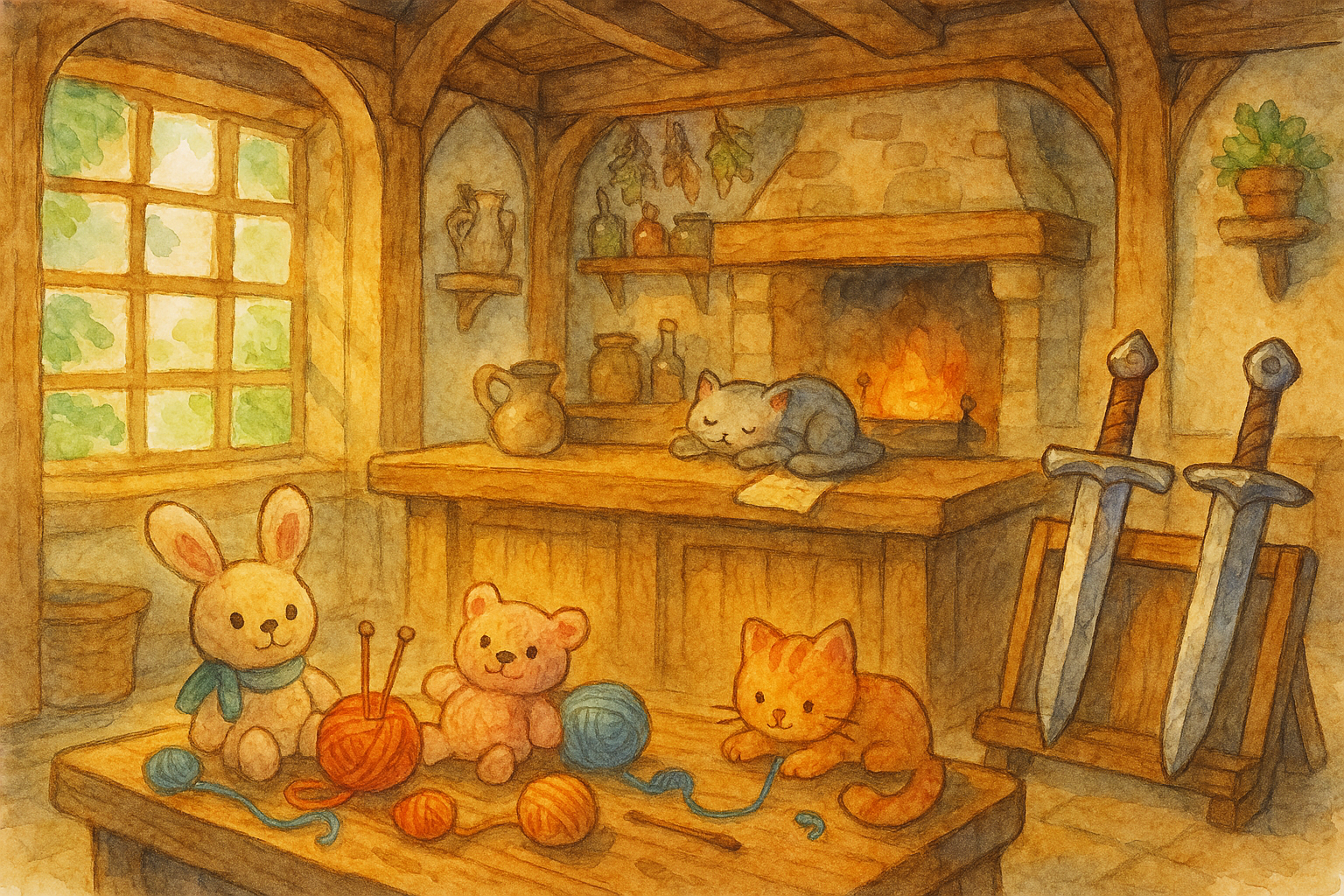 Cover art for My Quiet Inn-Life Until I Started Selling Stuff, an innkeeper scenario on AI Dungeon