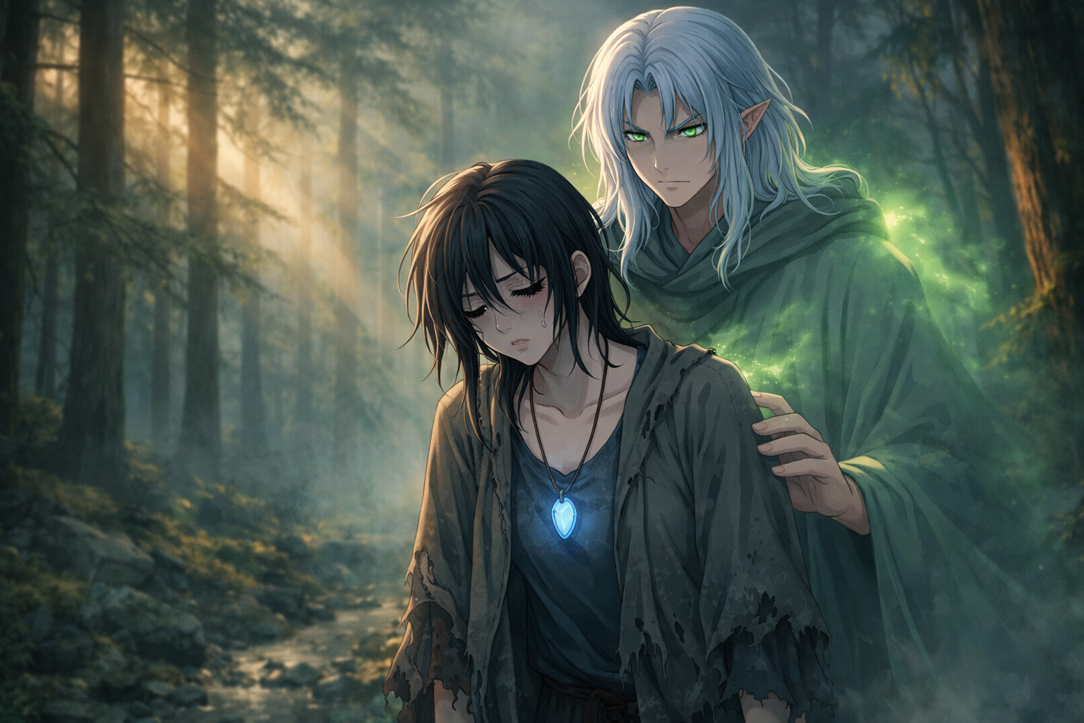 Cover art for Let me leave peacefully..., a depression scenario on AI Dungeon