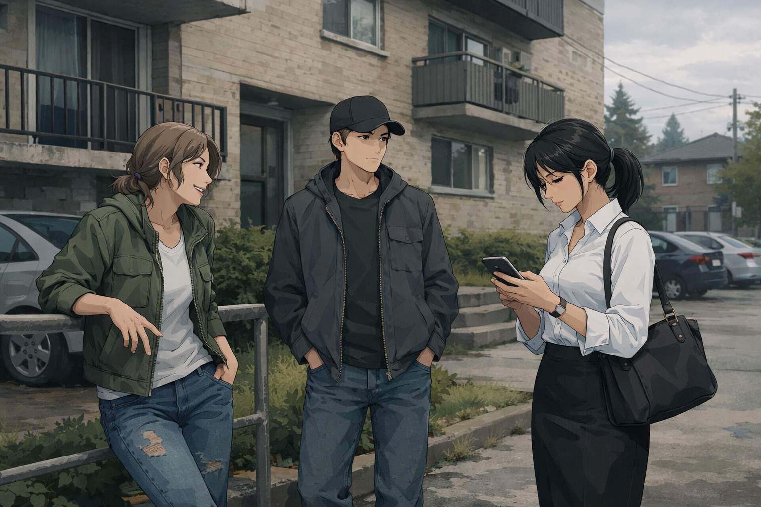 Cover art for Split Rent, a slice of life scenario on AI Dungeon