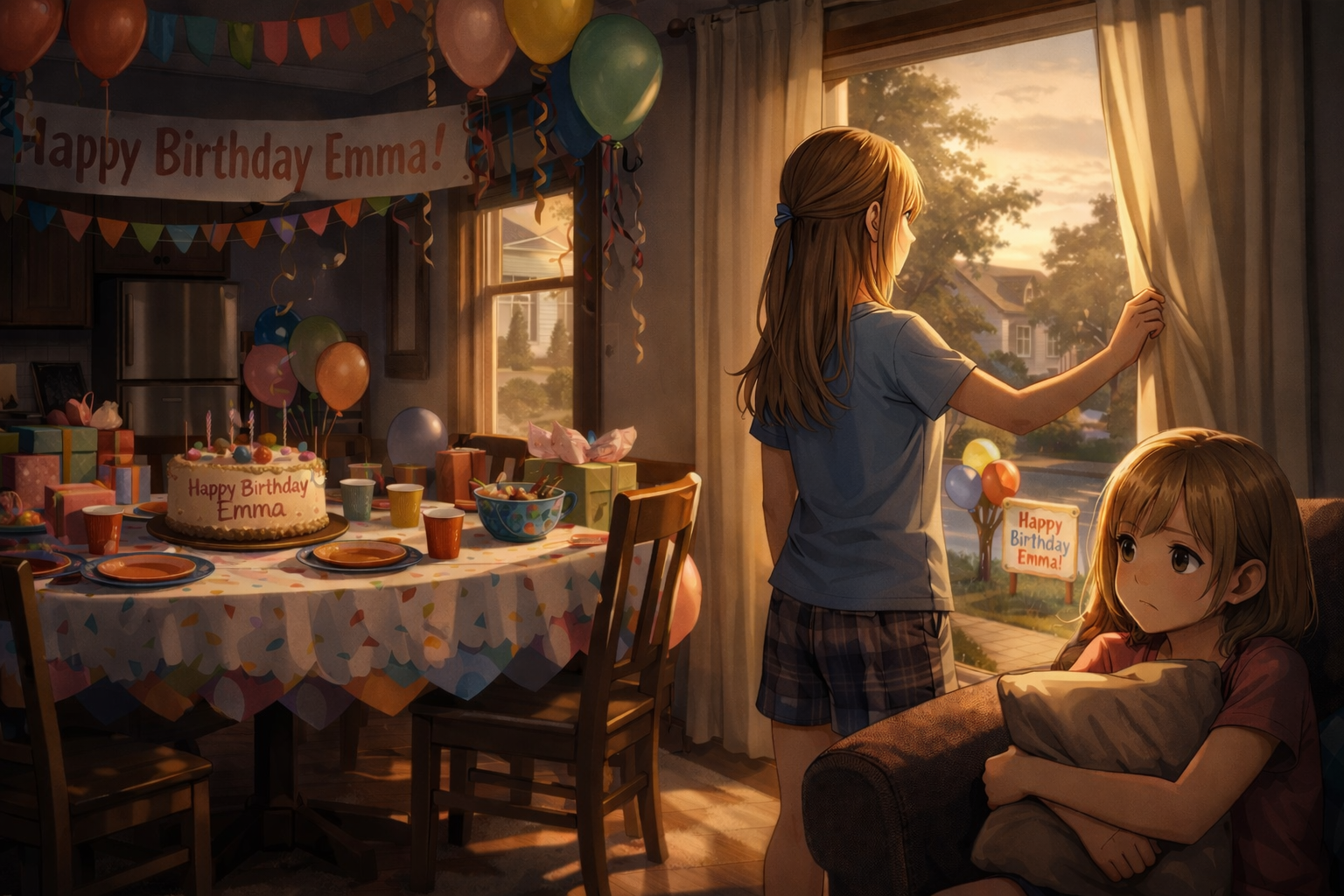 Cover art for When No One Showed Up, an emotional scenario on AI Dungeon