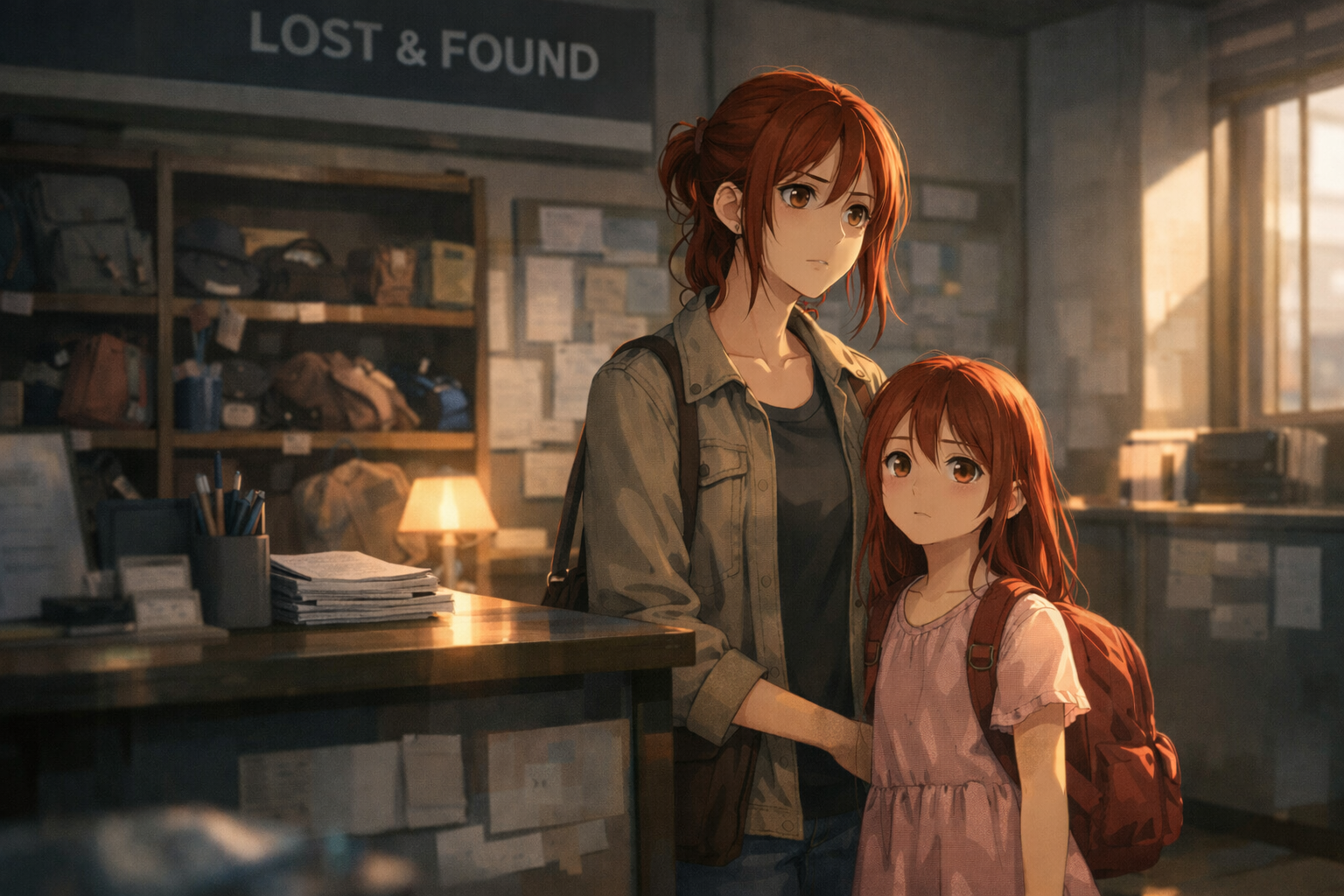 Cover art for Lost and Found, a mystery scenario on AI Dungeon