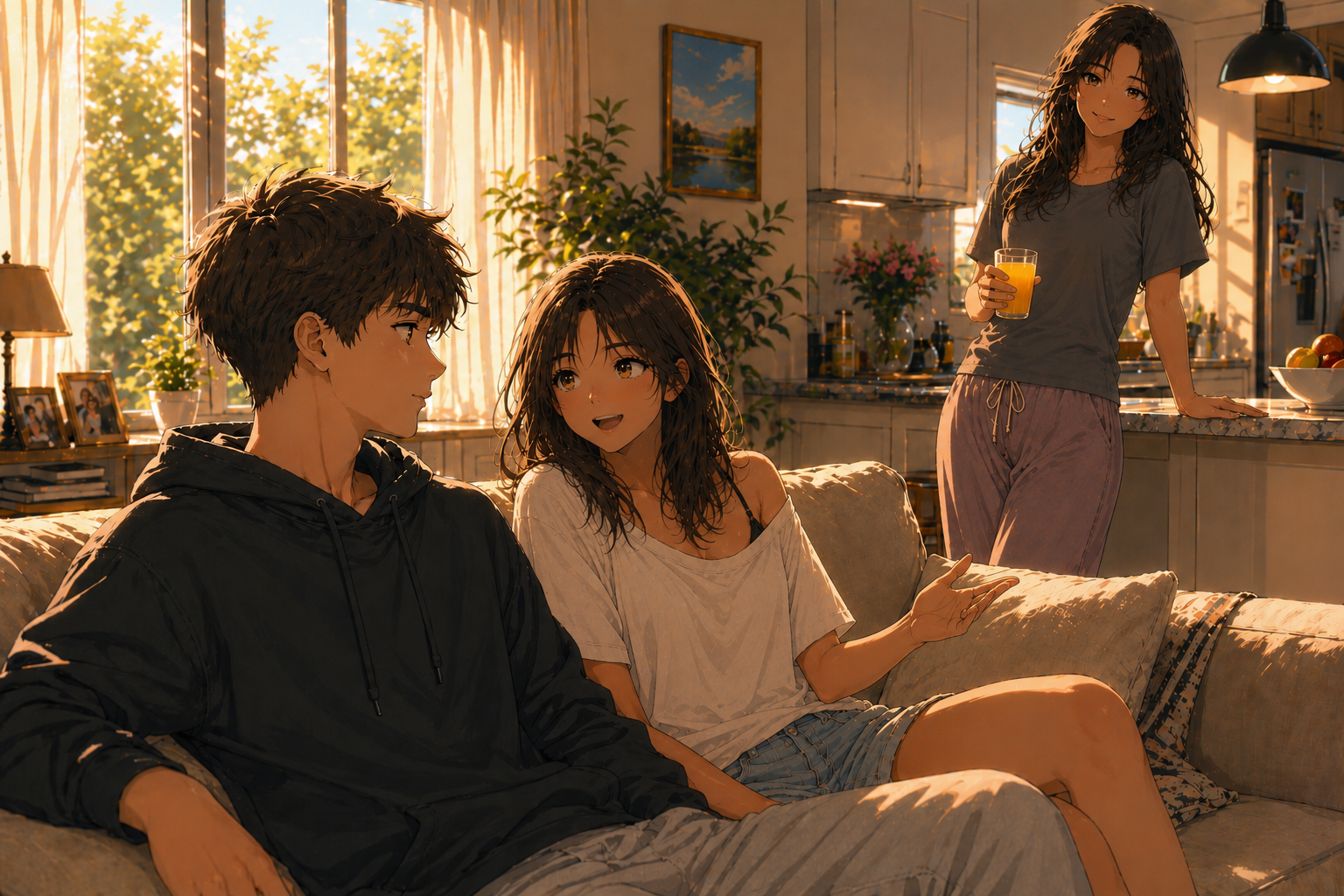 Cover art for An Open Door, a slow burn scenario on AI Dungeon