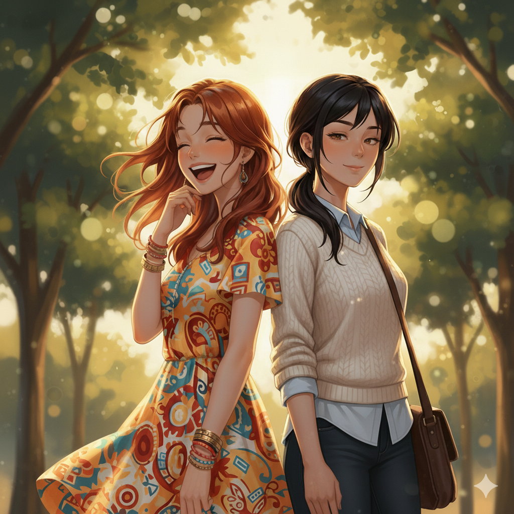 Cover art for The Gravity of Choice, a modern scenario on AI Dungeon