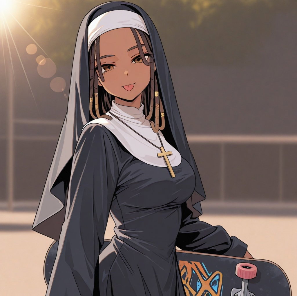 Cover art for Sister Olie , a comedy scenario on AI Dungeon