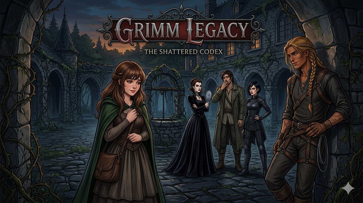 Cover art for Grimm Legacy, a magic scenario on AI Dungeon