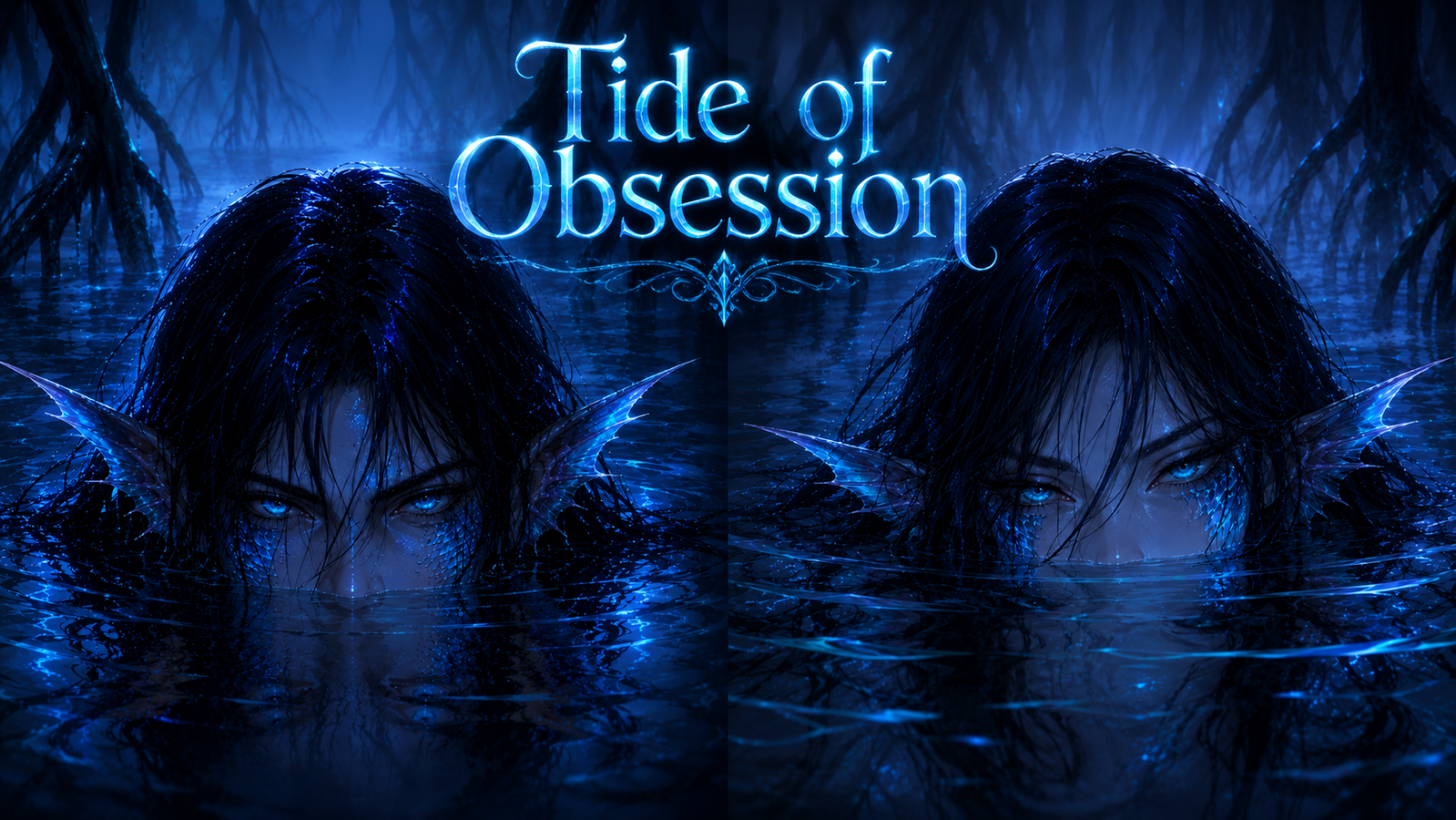 Cover art for Tide of Obsession , a monsterromance scenario on AI Dungeon