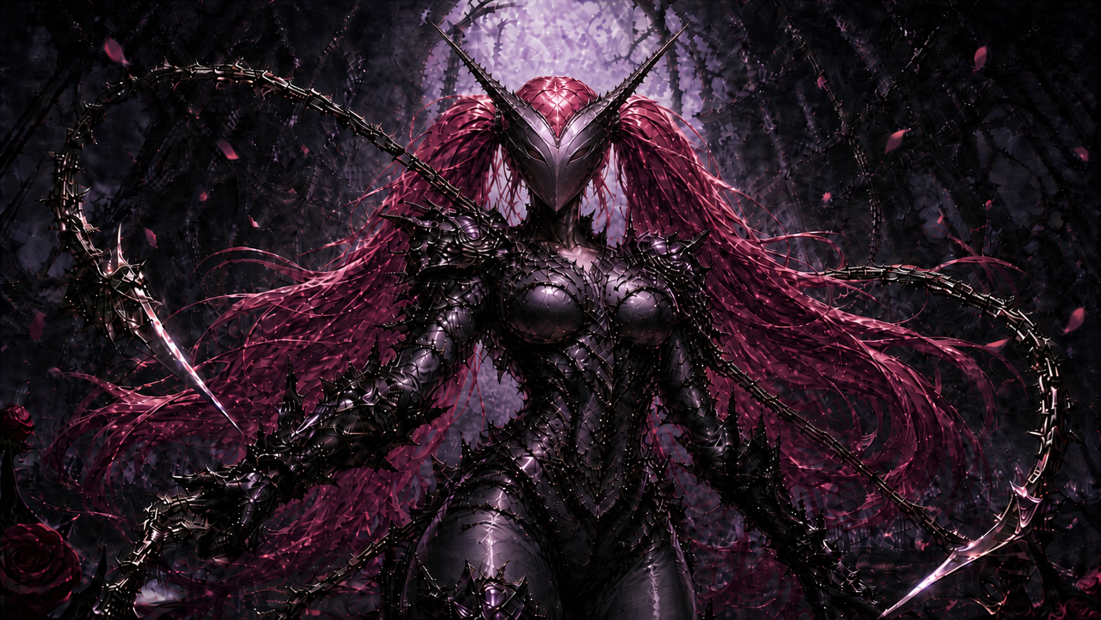Cover art for ⚔️Boss Fight: Velrisa, the Thornbound Bride, a fantasy scenario on AI Dungeon