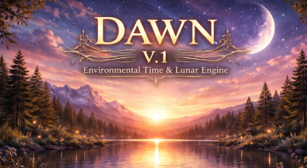 Cover art for Dawn V.1 (time system script), a script scenario on AI Dungeon