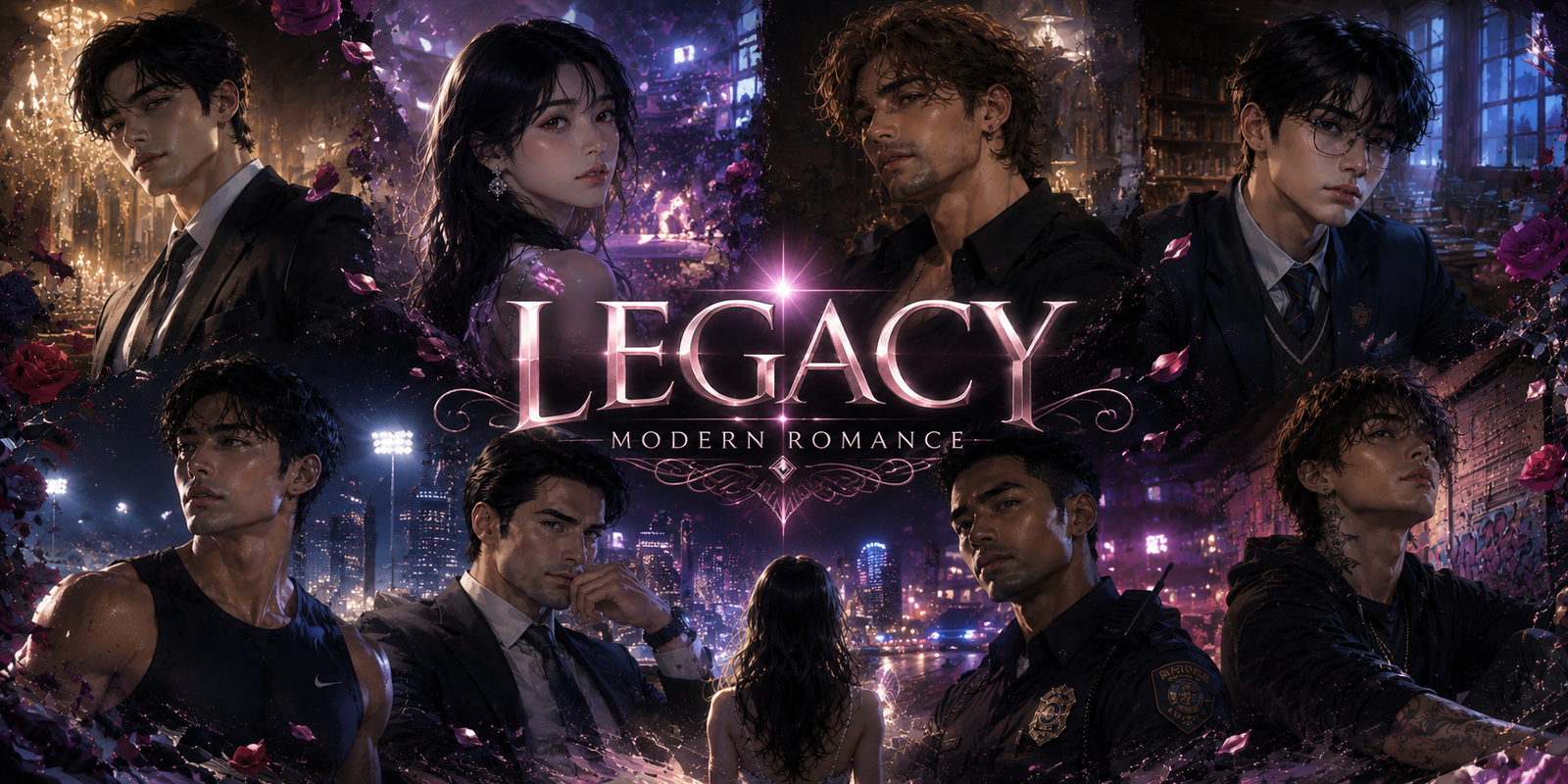 Cover art for Legacy - Modern Romance Sandbox , a k drama scenario on AI Dungeon