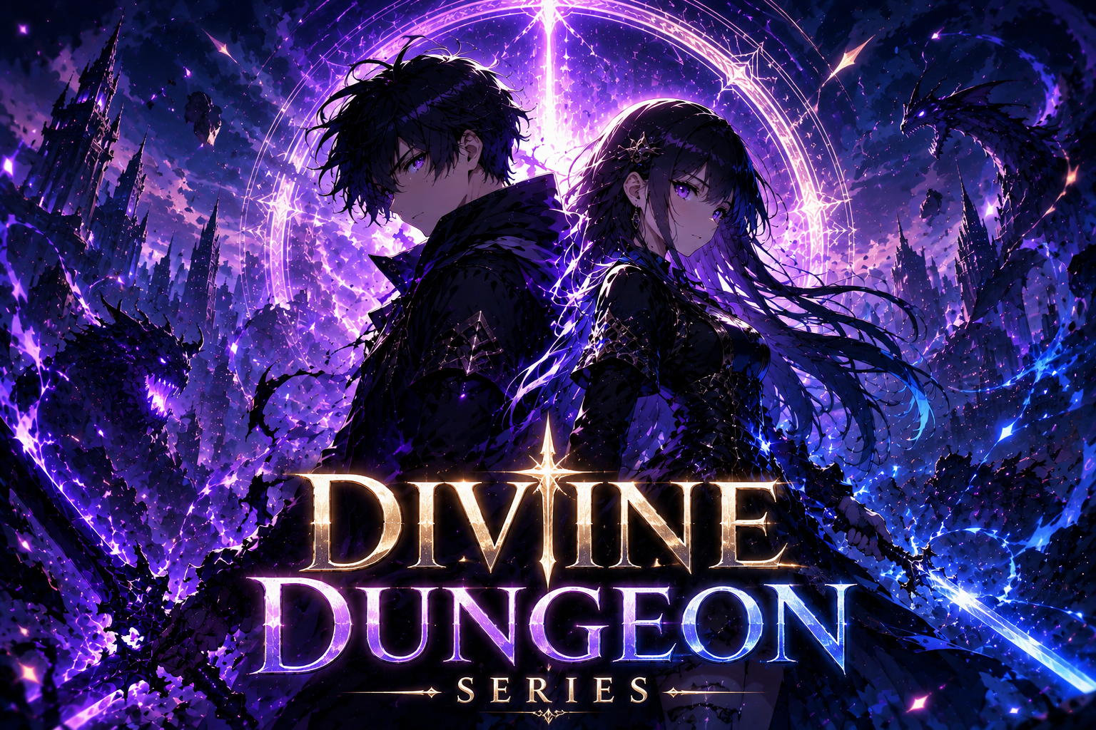 Cover art for Divine Dungeon: Random Class, an inner self scenario on AI Dungeon