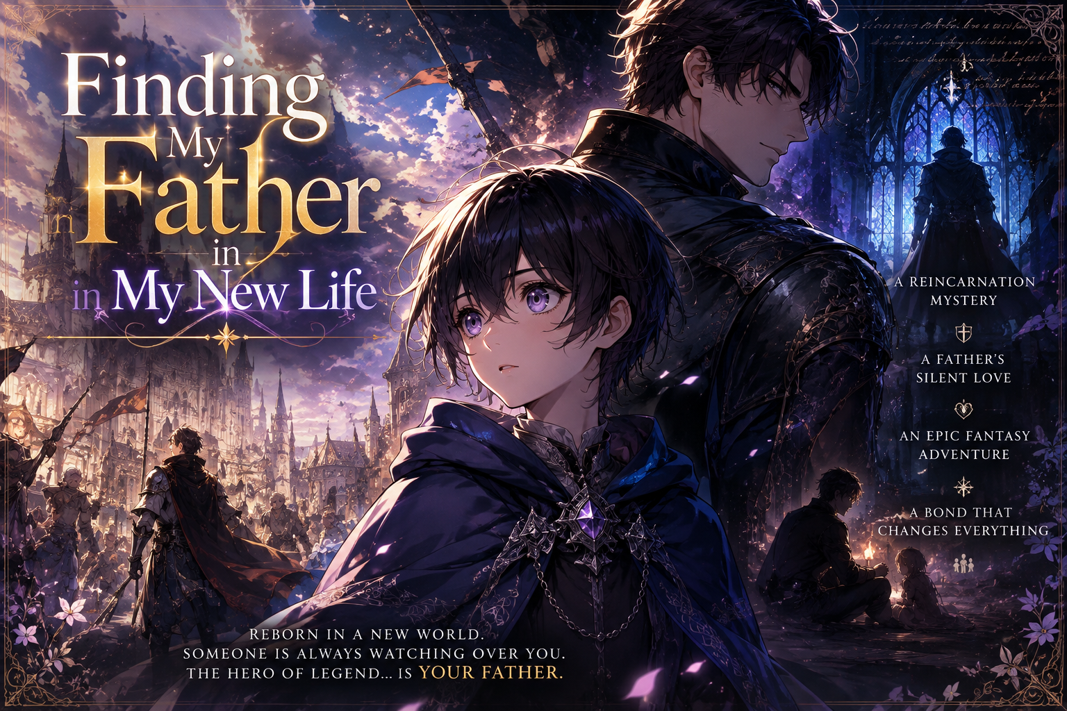 Cover art for I Found My Father in My New Life, a family scenario on AI Dungeon