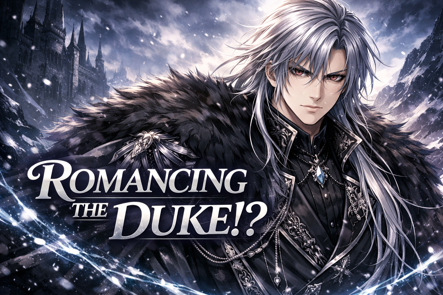 Cover art for Romancing the Duke – WAIT? WHAT!?, a romance scenario on AI Dungeon