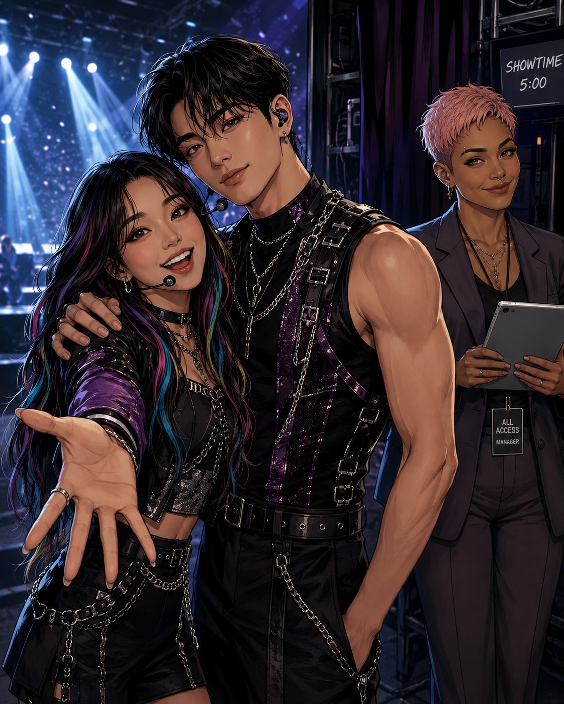 Cover art for The Group’s Secret, a drama scenario on AI Dungeon