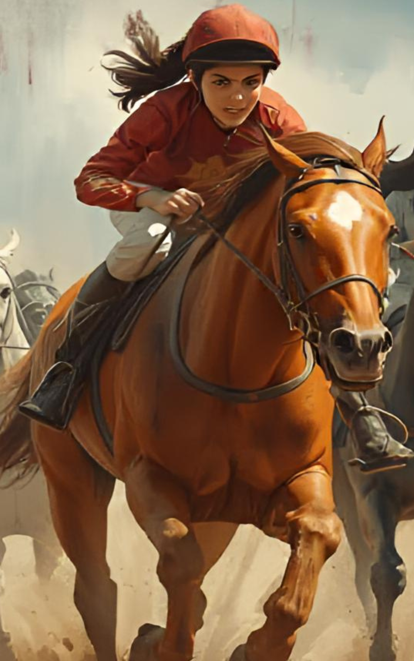 Cover art for The Equestrian Elite, a horses scenario on AI Dungeon