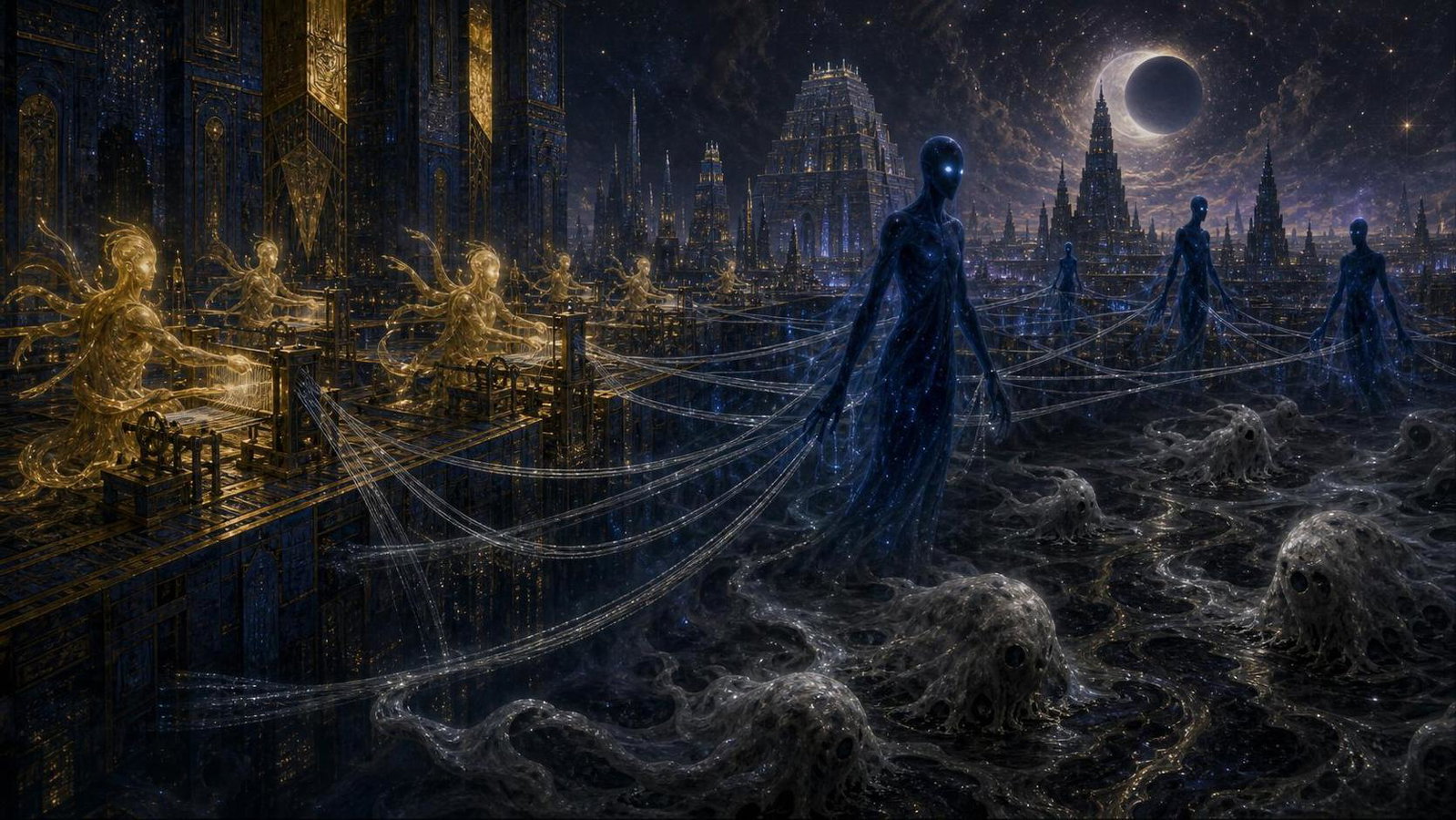 Cover art for Zaqīqu: Echoes of the Sun, a myth fantasy scenario on AI Dungeon