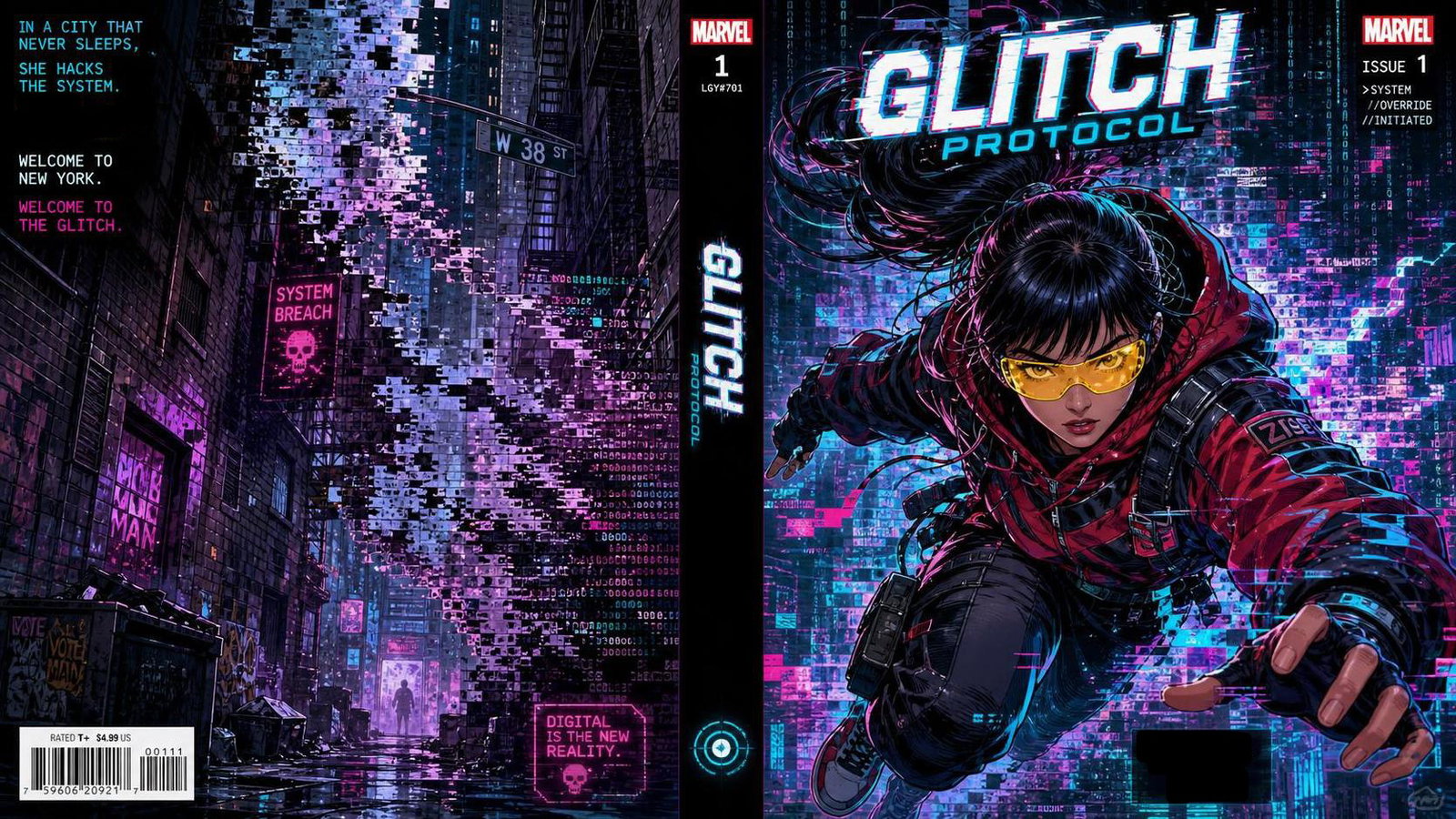 Cover art for Glitched, a mutants scenario on AI Dungeon