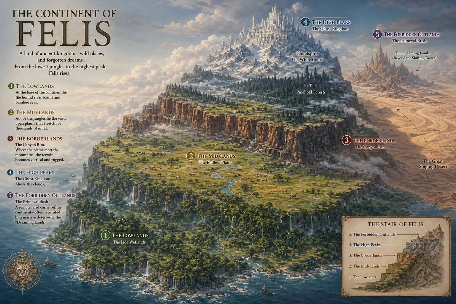 Cover art for World of Felis on AI Dungeon