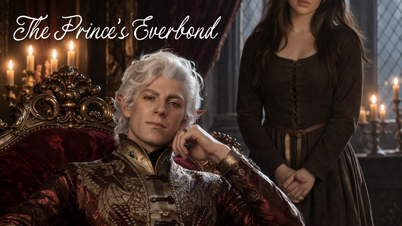 Cover art for The Prince's Everbond, a romance scenario on AI Dungeon