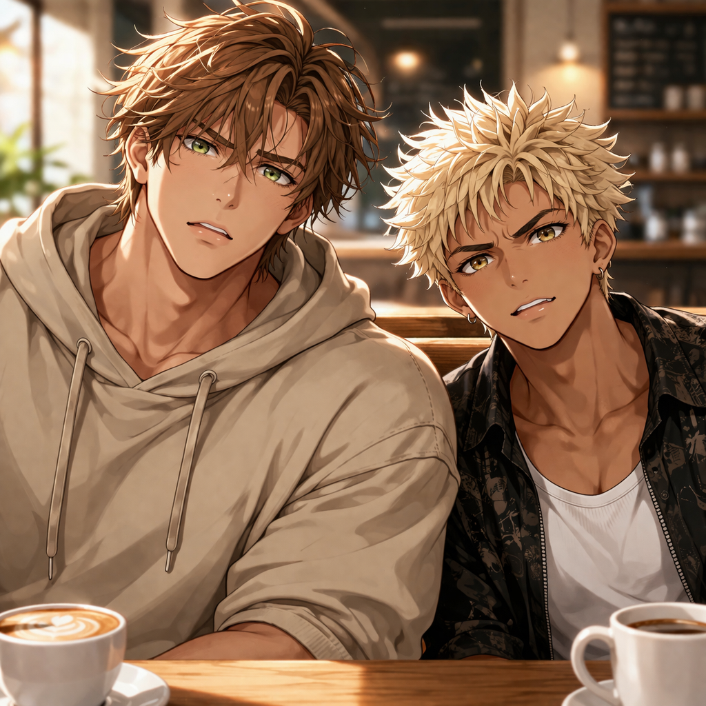 Cover art for You're both the problem/s♂️♂️, a gay scenario on AI Dungeon