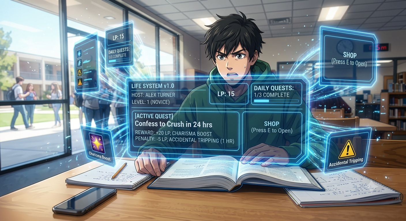 Cover art for Life System, a life scenario on AI Dungeon