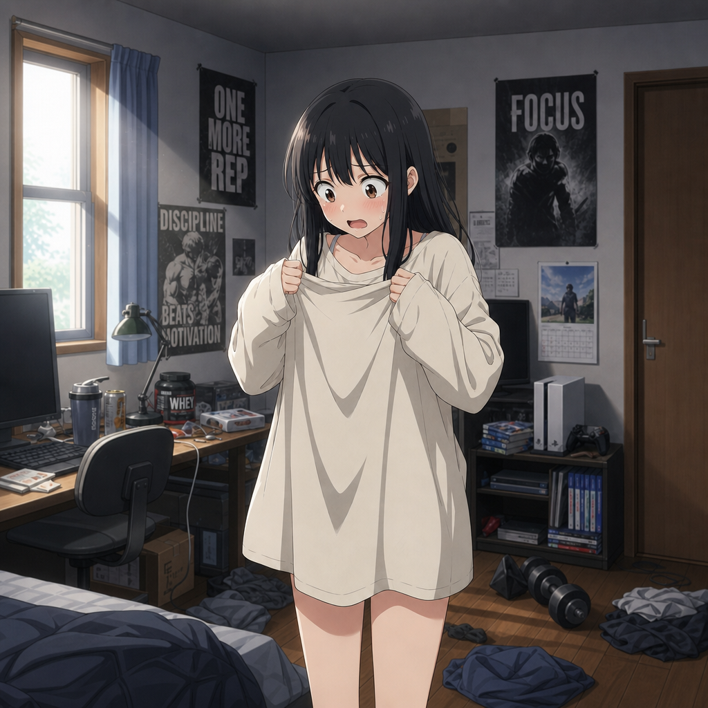 Cover art for transformed into a girl, a gender swap scenario on AI Dungeon