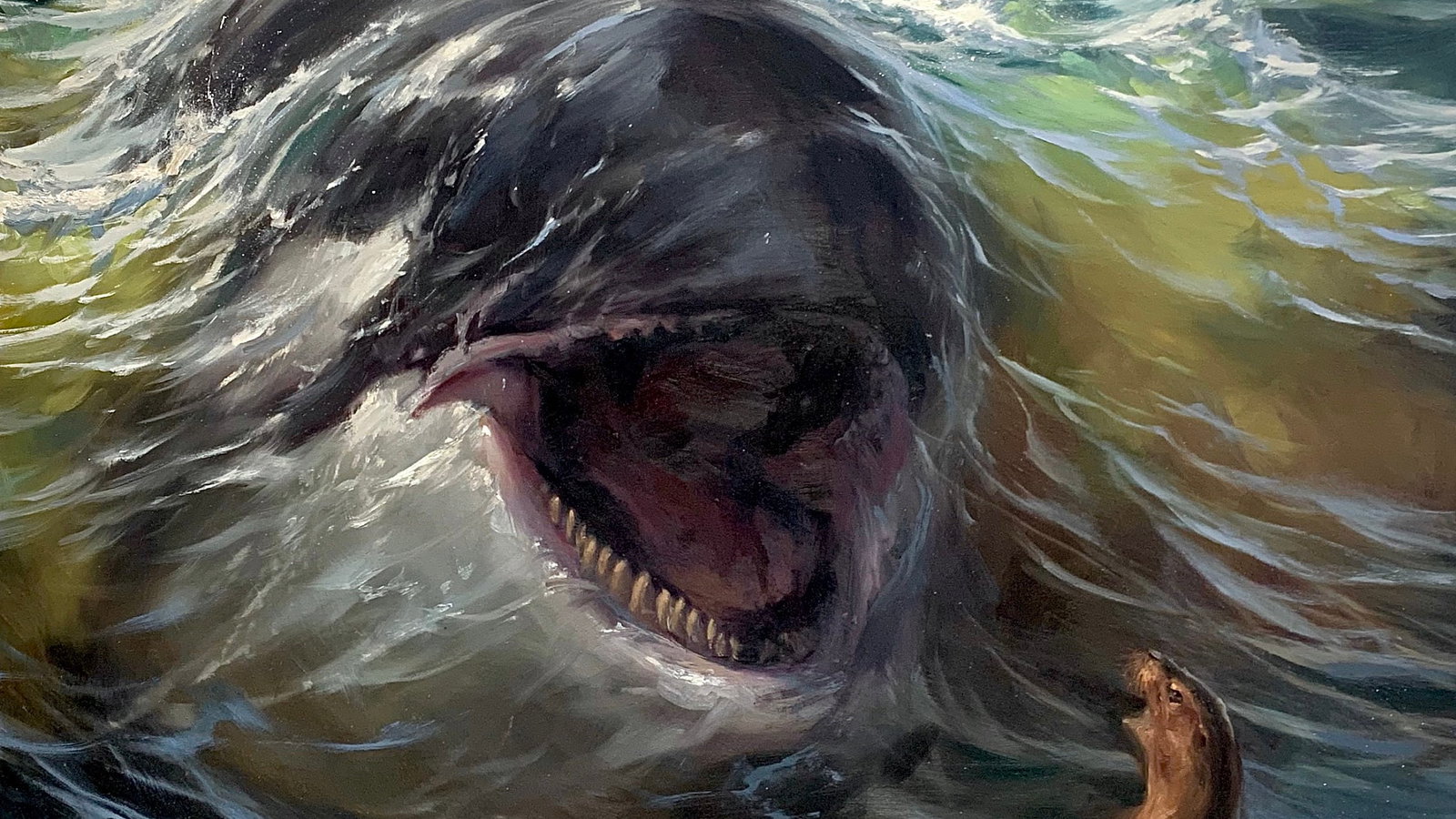 Cover art for Orca's life, a killer whale scenario on AI Dungeon
