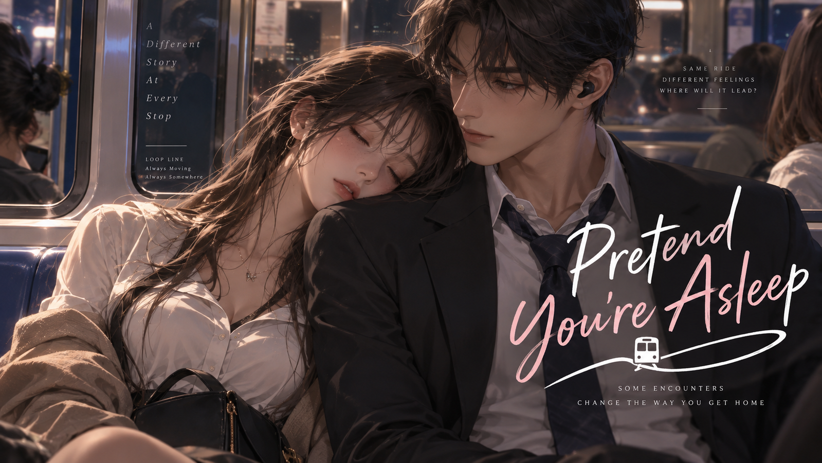 Cover art for Pretend You’re Asleep, a romance scenario on AI Dungeon