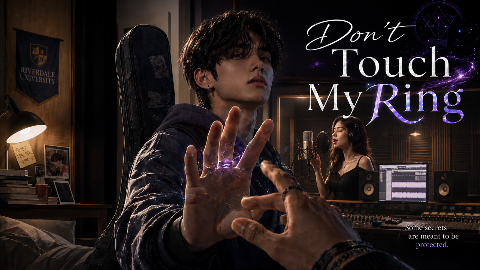 Cover art for Don't Touch My Ring, a modern scenario on AI Dungeon