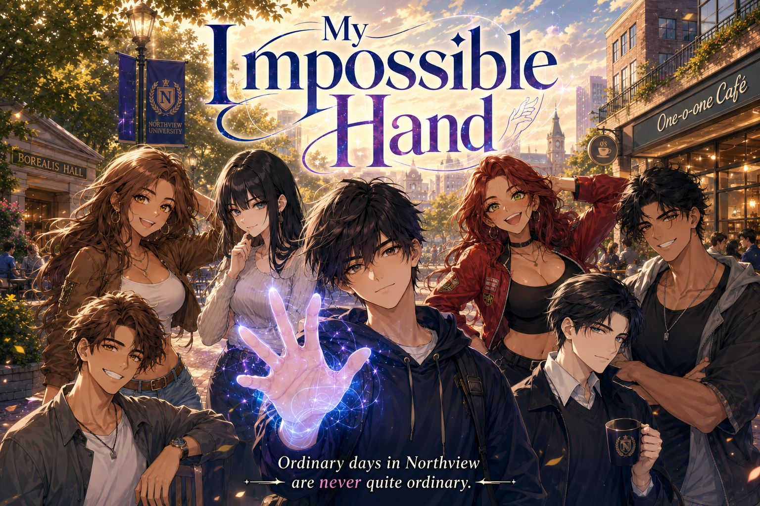 Cover art for My Impossible Hand, a slice of life scenario on AI Dungeon