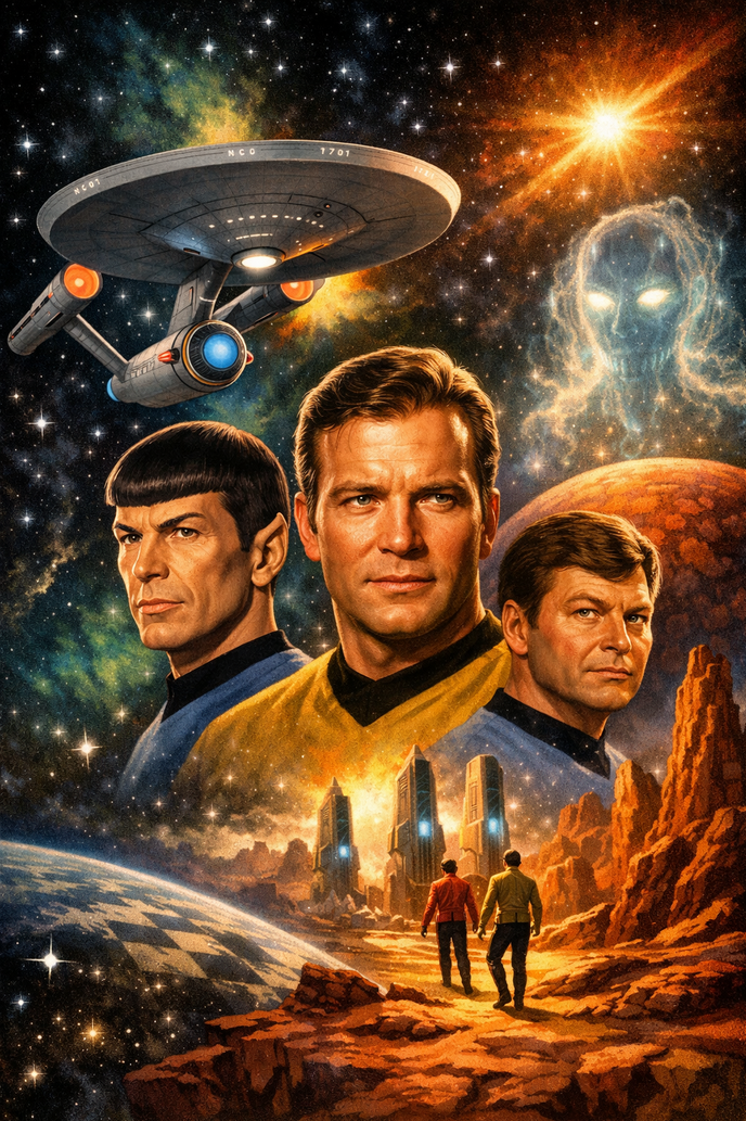 Cover art for Star Trek: The Original Series on AI Dungeon