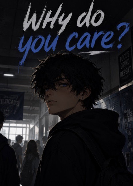 Cover art for Why do you care?, a romance scenario on AI Dungeon