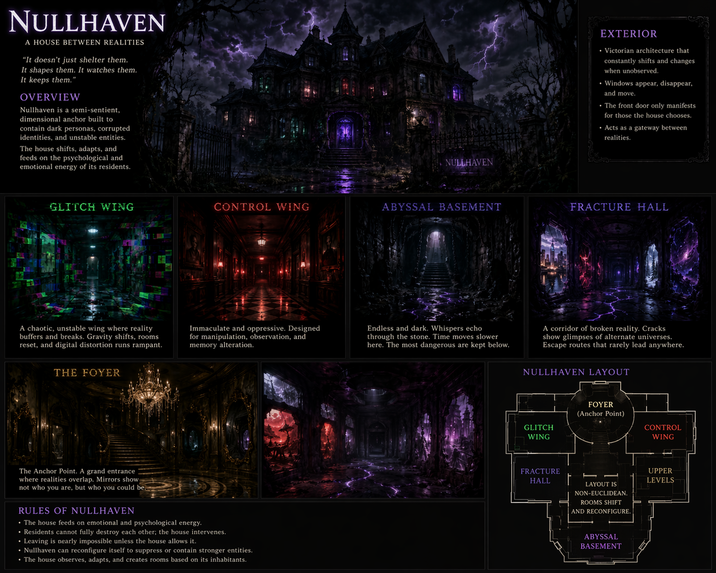 Cover art for Nullhaven, a horror scenario on AI Dungeon