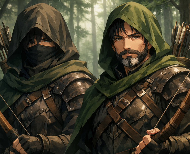 Cover art for Oathsworn | Chapter 1 – The Warden of Arnon, an epic adventure scenario on AI Dungeon