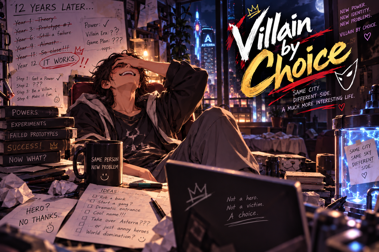 Cover art for Villain By Choice on AI Dungeon