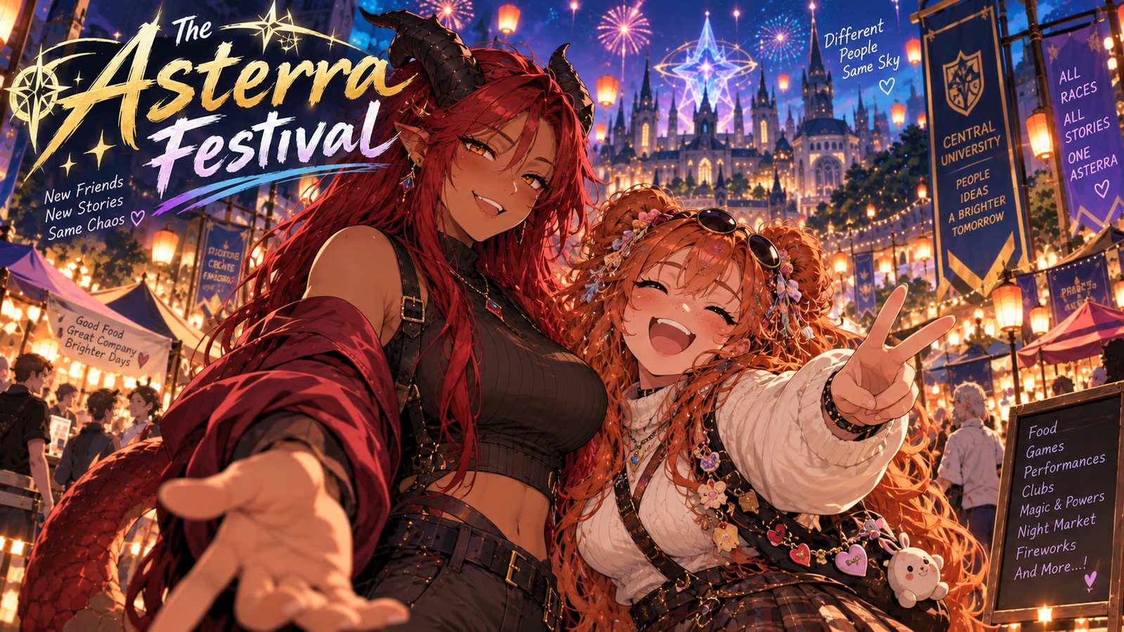 Cover art for The Asterra Festival on AI Dungeon