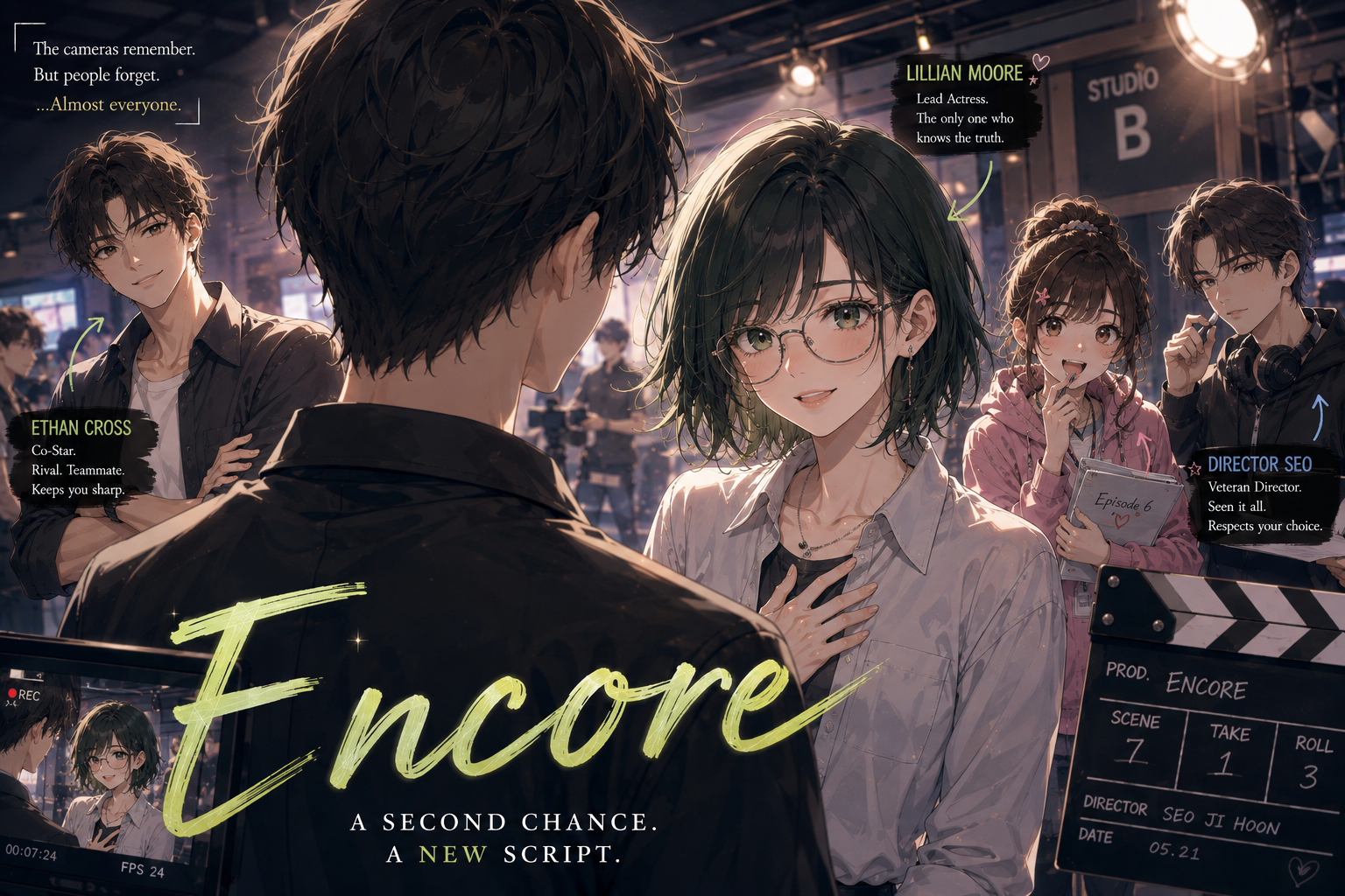 Cover art for Encore, a romance scenario on AI Dungeon
