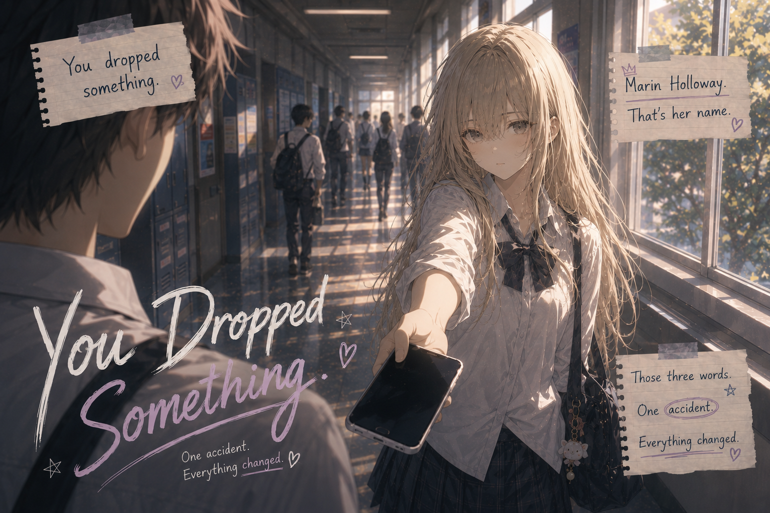 Cover art for You Dropped Something, a romance scenario on AI Dungeon