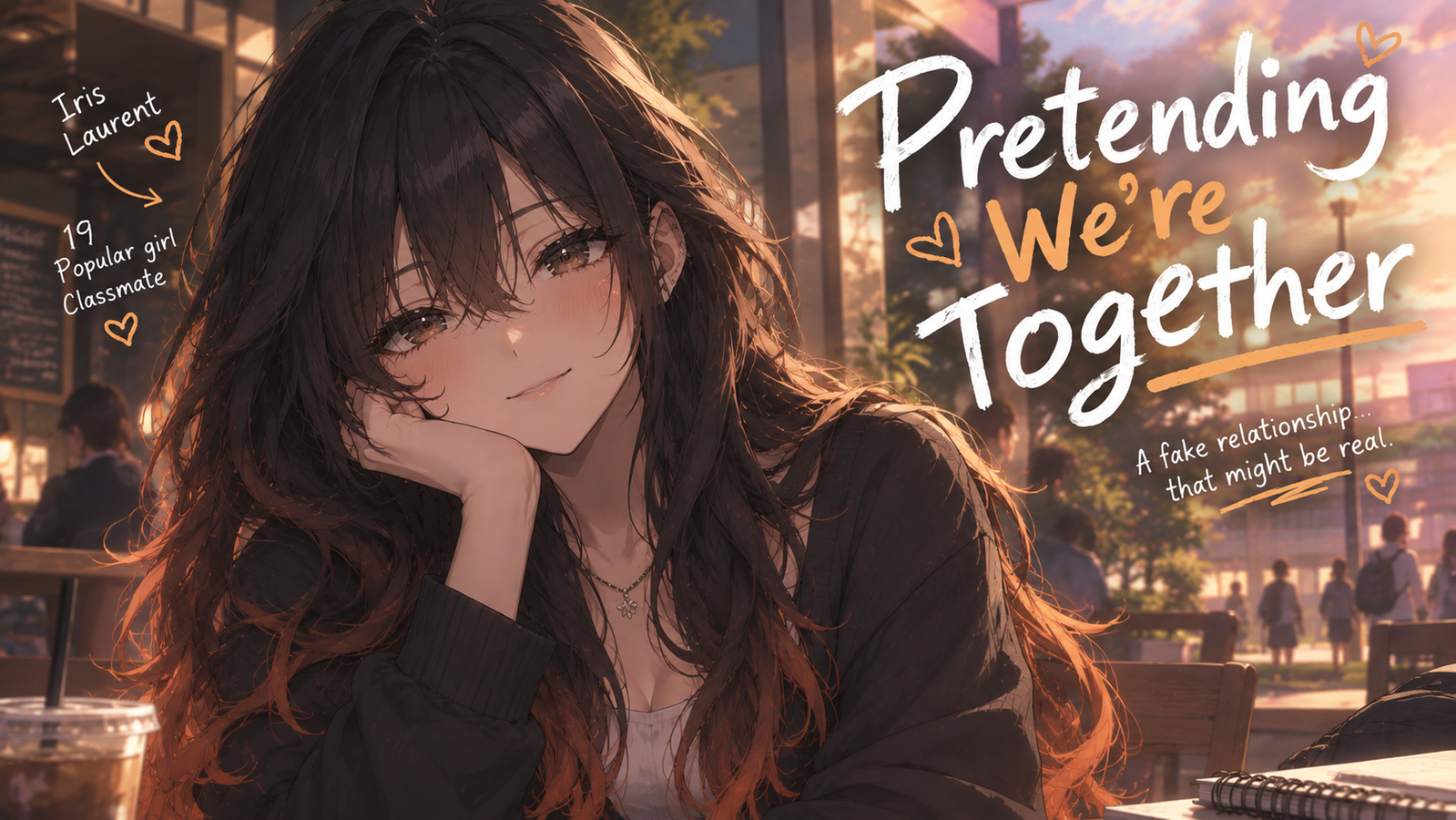 Cover art for Pretending We're Together, a romance scenario on AI Dungeon