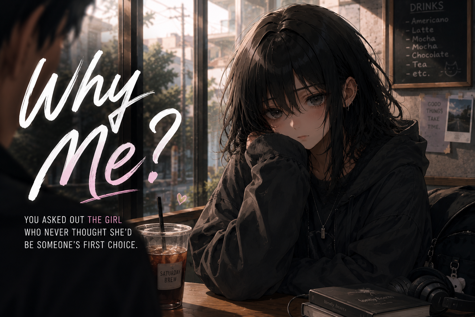 Cover art for Why Me?, a slow burn scenario on AI Dungeon