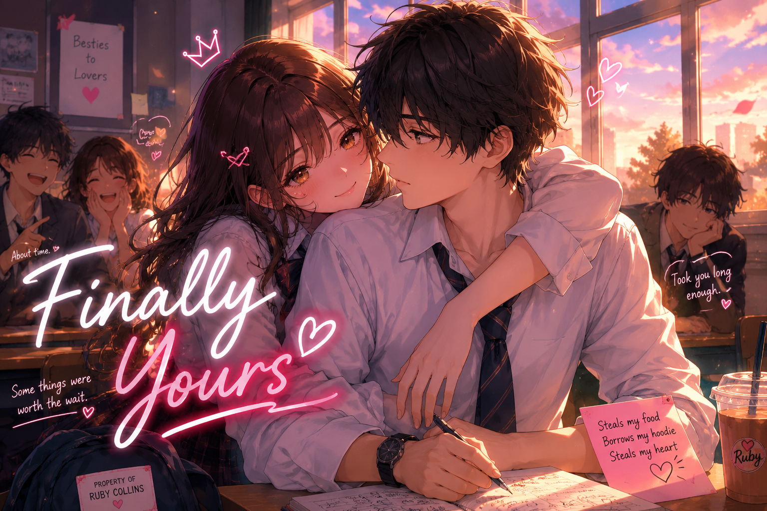 Cover art for Finally Yours, a slice of life scenario on AI Dungeon