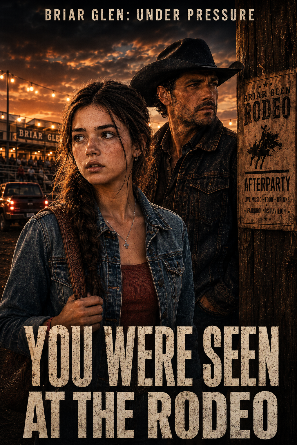 Cover art for You Were Seen At The Rodeo, a briar glen scenario on AI Dungeon