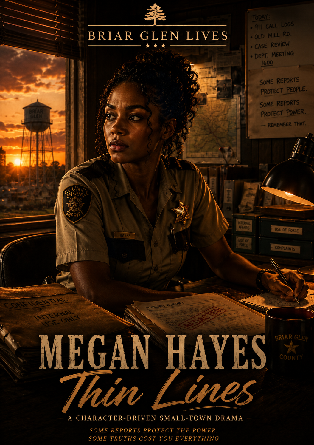 Cover art for Megan Hayes — Thin Lines on AI Dungeon