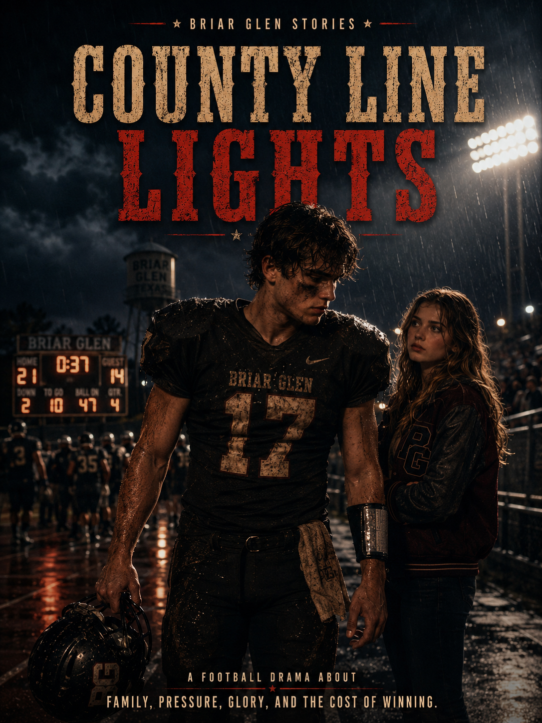 Cover art for County Line Lights - A Football Drama on AI Dungeon