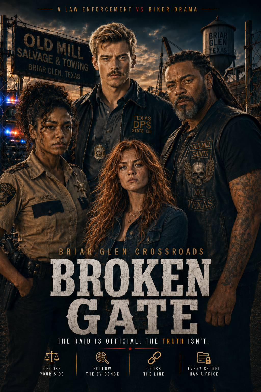 Cover art for Broken Gate - A Salvage Yard Raid on AI Dungeon